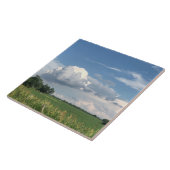 Bewolkte lucht tegeltje (Zijkant)