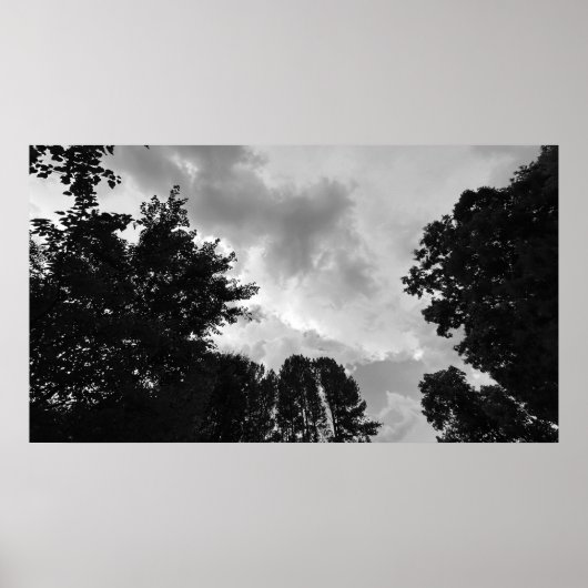 Bewolkte luchten, Poster (Voorkant)