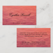 Bewolkte luchten visitekaartje (Voorkant / Achterkant)