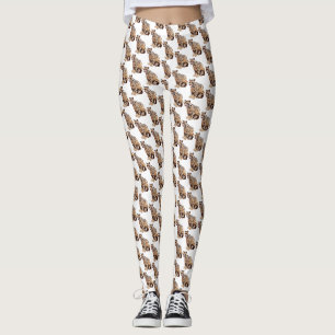 bewolkte luipaard foto jungle grote kat dier leggings