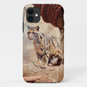 bewolkte luipaard foto natuur natuurleven exotisch Case-Mate iPhone case