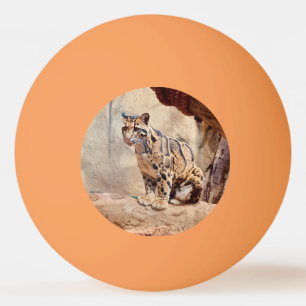 bewolkte luipaard foto natuur natuurleven exotisch pingpongbal