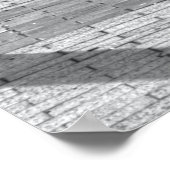 Bewolkte ochtendgoederen: Italiaans spoorwegtafere Poster (Hoek)