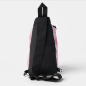 Bewolkte Roze Sling Bag (Achterkant)