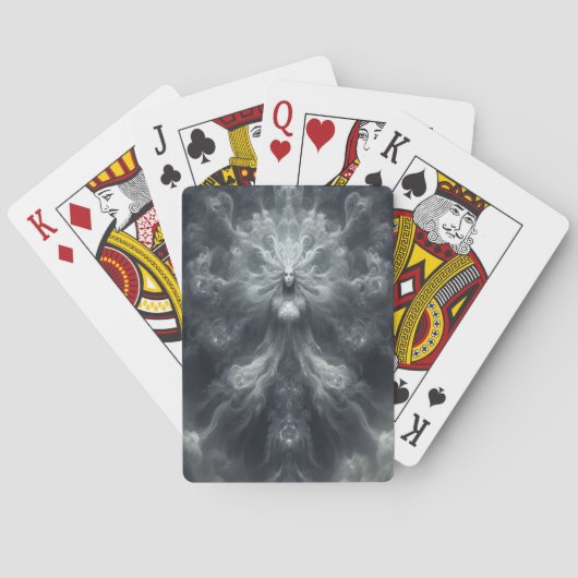 Bewolkte verschijning  pokerkaarten (Achterkant)