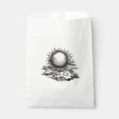 Bewolkte Zon Bedankzakje (Voorkant)