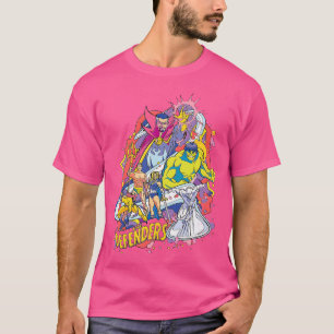 Bewonder de verdedigers Dr. Strange Hulk Namor Ret T-shirt