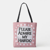 Bewonder mijn Canvas tas (Achterkant)
