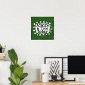 Bewonder Vandaag Een Boom Poster Muurkunst (Thuiskantoor)