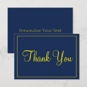 Bewonderenswaardig Bedankt Blauw en Geel (Voorkant / Achterkant)