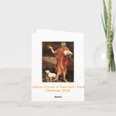 Bewondering aan de collage van de Verrijzenis Feestdagen Kaart (Achterkant)