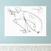 BEWONDERING CANVAS AFDRUK (Insitu (Houten vloer))