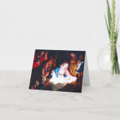 Bewondering van de Herders Feestdagen Kaart (Voorkant)