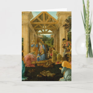 Bewondering van Magi Feestdagen Kaart