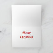 Bewondering van Magi Feestdagen Kaart (Binnen)