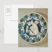 Bewondering van Virgin met St. John Briefkaart (Voorkant / Achterkant)