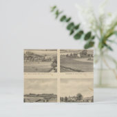 Bewoners van Augusta County Briefkaart (Staand voorkant)