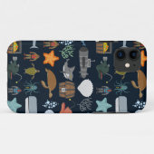 Bewoners van de Oceaan Patroon 1 Case-Mate iPhone Case (Achterkant (horizontaal))