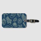 Bewoners van de Oceaan Patroon 2 Bagagelabel (Voorkant (horizontaal))