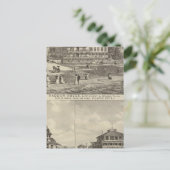 Bewoners van Haddon House en Kaighn en Gurney Briefkaart (Staand voorkant)