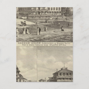 Bewoners van Haddon House en Kaighn en Gurney Briefkaart