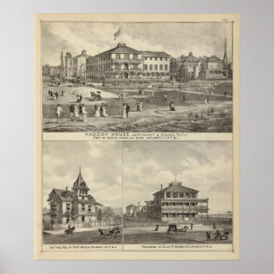 Bewoners van Haddon House en Kaighn en Gurney Poster