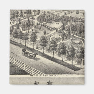 Bewoners van hensley, bonen magneet