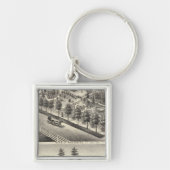 Bewoners van hensley, bonen sleutelhanger (Voorkant)