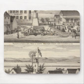 Bewoners van Mininger, Dennis en Hauschildt Muismat (Voorkant)