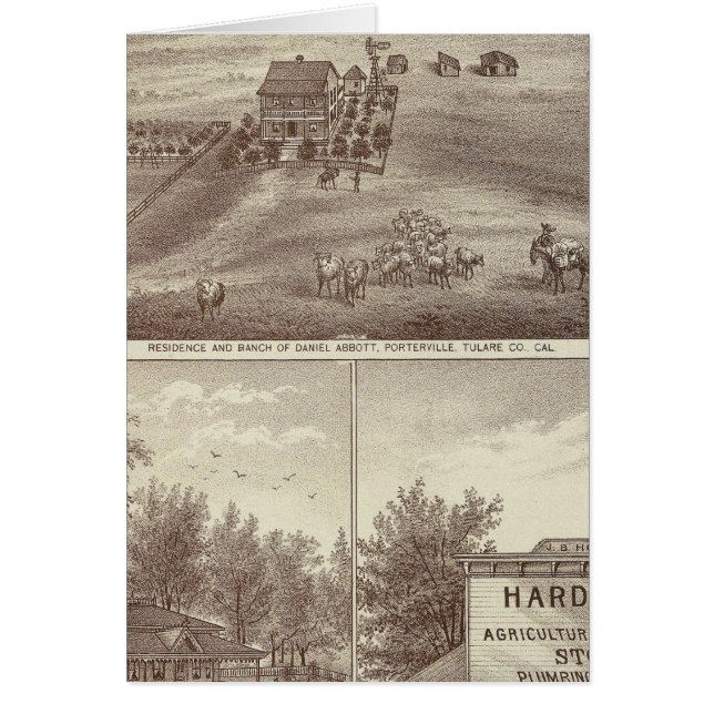 Bewoners van Porterville, winkel (Voorkant)