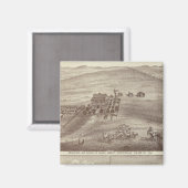 Bewoners van Porterville, winkel Magneet (Voorkant / Achterkant)