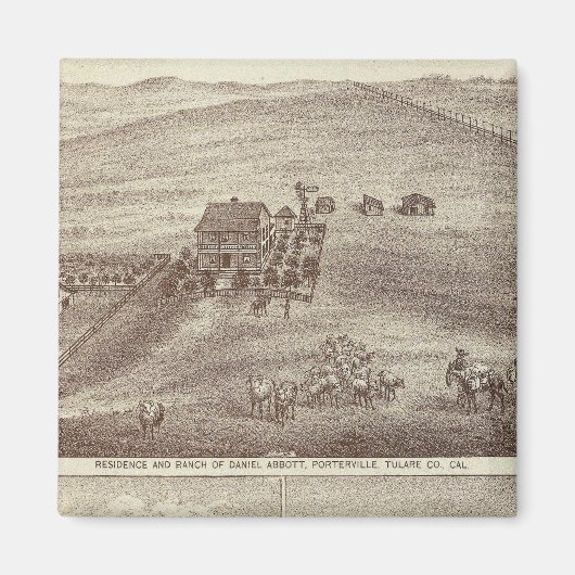 Bewoners van Porterville, winkel Magneet (Voorkant)