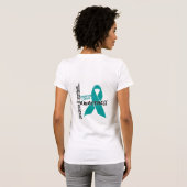 Bewust 1 Interstitiële cystitis T-shirt (Achterkant volledig)