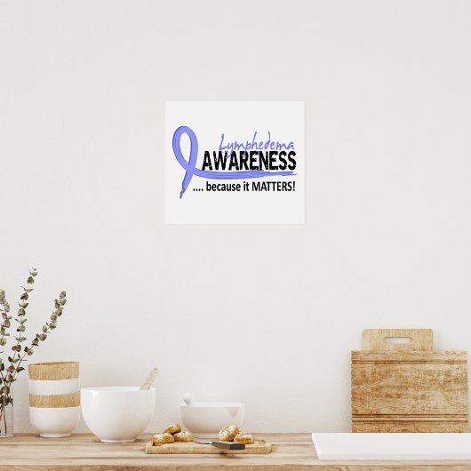 Bewust 2 Lymphedema Poster (Keuken)