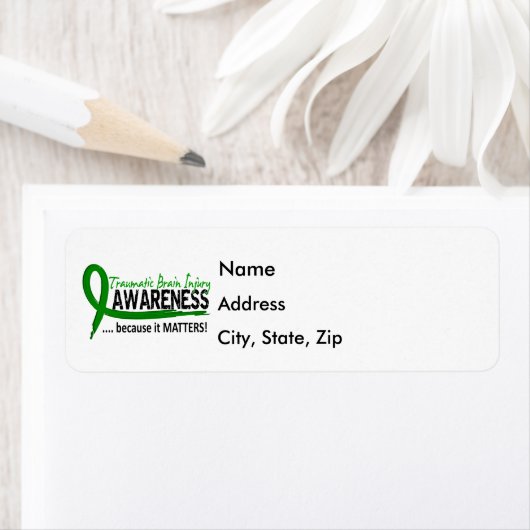 Bewust 2 Traumatische hersenletsels TBI Etiket (Insitu)