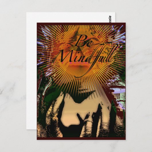 bewust briefkaart (Voorkant / Achterkant)