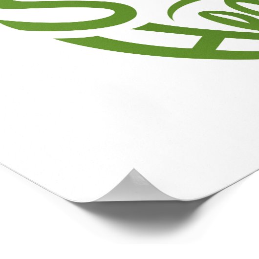 Bewust om altijd gezond te blijven poster (Hoek)