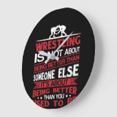 Bewust om beter te zijn dan vroeger grote klok (Hoek)