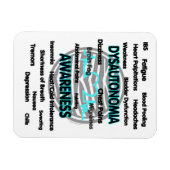 Bewust/Symptomen.. Dysautonomie Magneet (Horizontaal)