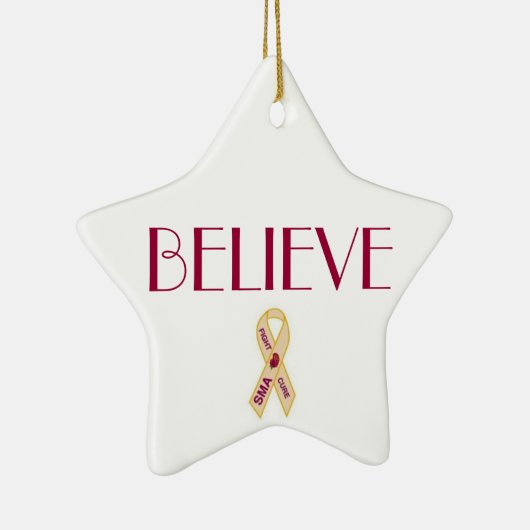 BEWUST VAN SMA AWARENESS RIBBON ORNAMENT (Rechts)