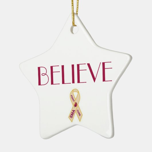 BEWUST VAN SMA AWARENESS RIBBON ORNAMENT (Links)