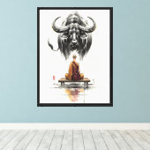 Bewuste Ontmoeting Canvas Afdruk (Insitu (Houten vloer))