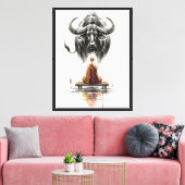 Bewuste Ontmoeting Canvas Afdruk (Insitu (Woonkamer))