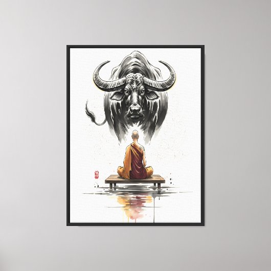Bewuste Ontmoeting Canvas Afdruk (Voorkant)