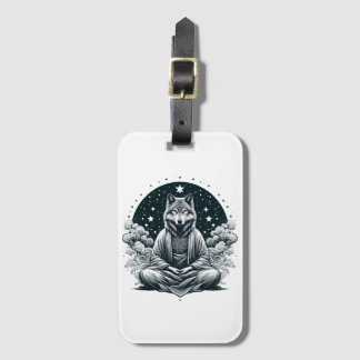 Bewuste Wolf Bagagelabel