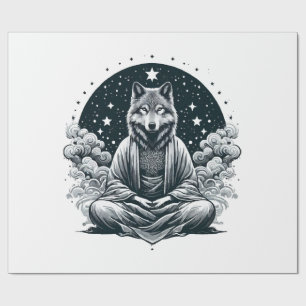Bewuste Wolf Cadeaupapier