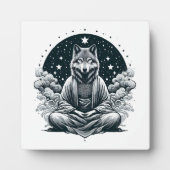 Bewuste Wolf Fotoplaat (Voorkant)