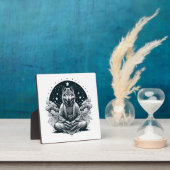 bewuste wolf fotoplaat (Insitu)