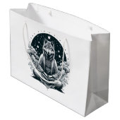 Bewuste Wolf Groot Cadeauzakje (Achterkant Gekanteld)