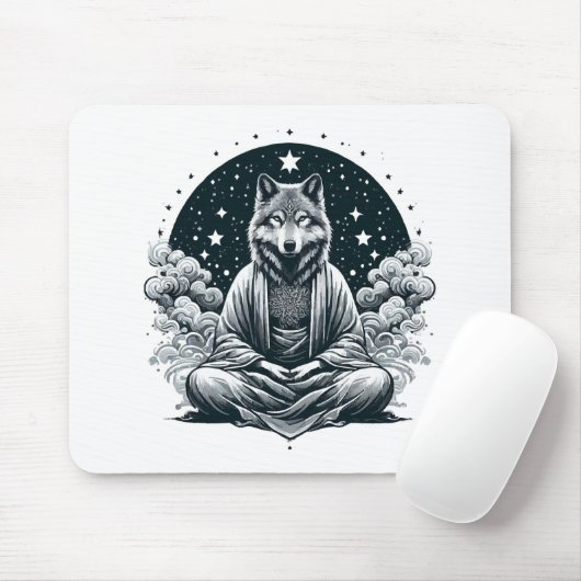 Bewuste Wolf Muismat (Met muis)